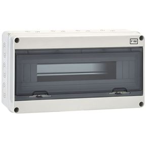 18 Module <b>Wall</b> Switchboard With Transparent Door Small Size For Electrical <b>Wiring</b> Housing - Product Image 1