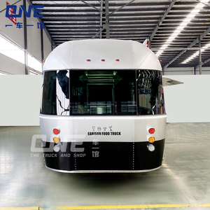 Nhà sản xuất của Trailer thực phẩm tròn, xe tải thực phẩm di động, thương mại nước ngoài Hamburger cà phê gian hàng xe tải thiết bị nhà hàng bánh Pizza - Product Image 3