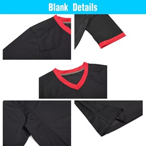 Kemeja seragam sublimasi gaya pakaian Olahraga kaus tim Amerika nama tim kustom pakaian sepak bola Amerika - Product Image 6