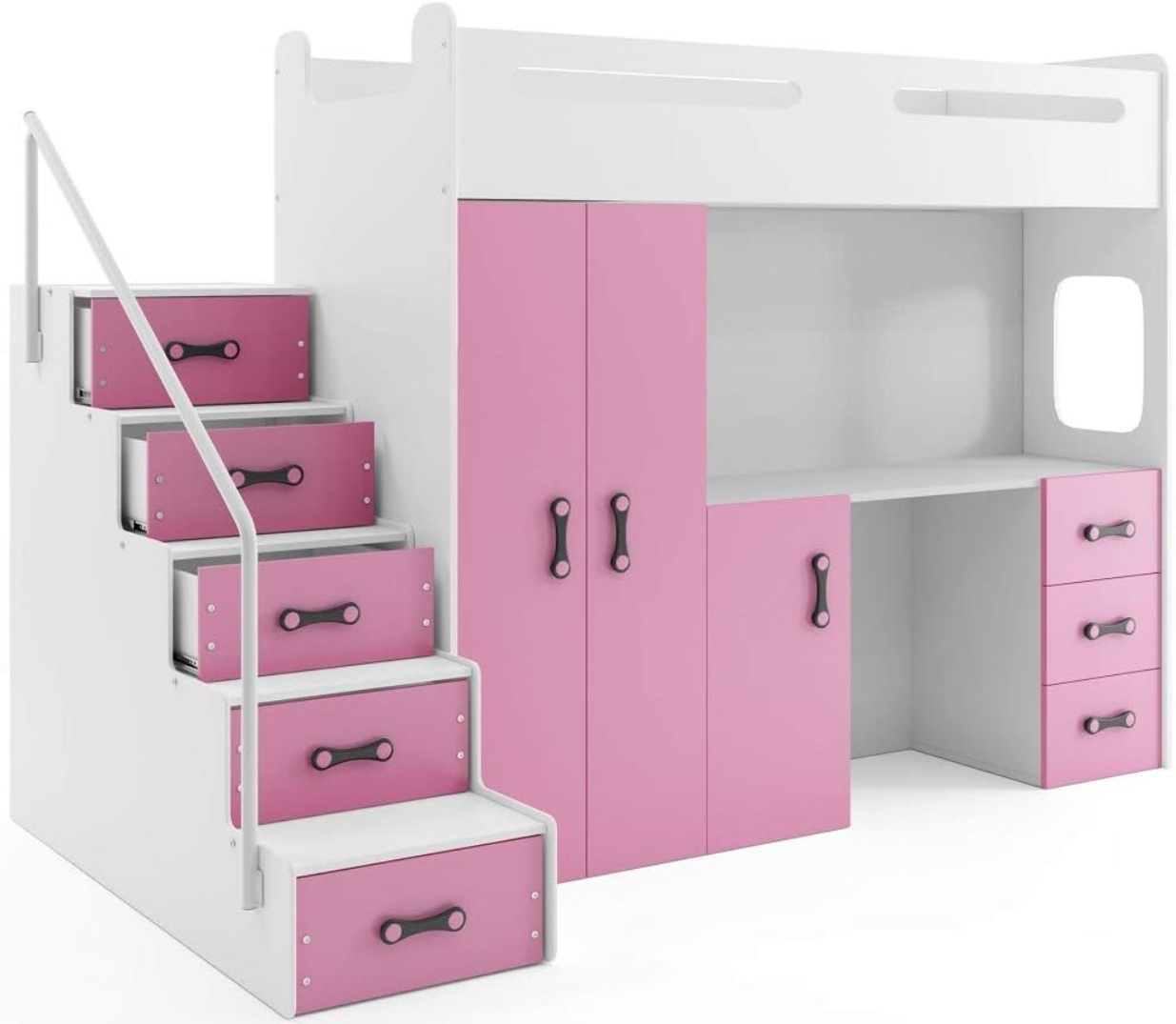 White and pink