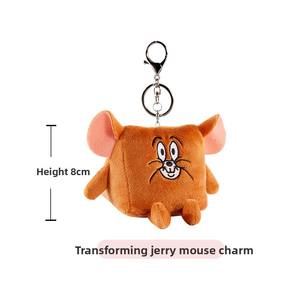 Directo de Fábrica Novedad Llavero de Peluche de Gato de Comida Rápida 8cm, Juguetes de Máquina de Garras Mini, Colgante de Llavero de Peluche de Moda - Product Image 4