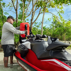 Tanque de Combustible Portátil PWC LinQ de 5 Galones (20L) para Moto Acuática con Asa, Compatible con <span class=keywords><strong>Seadoo</strong></span> - Product Image 5