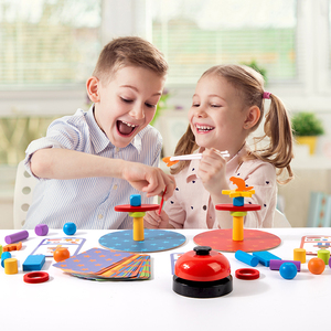 <span class=keywords><strong>Jeu</strong></span> de construction en bois avec pinces pour enfants de maternelle, puzzle éducatif précoce, <span class=keywords><strong>jeu</strong></span> de société familial, jouet de construction - Product Image 2