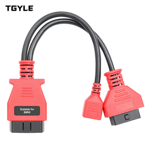 Câble d'extension adaptateur OBD2 1/2 universel pour <span class=keywords><strong>scanner</strong></span> de diagnostic de voiture électrique 5-12V, outil de diagnostic automobile avec écran LCD 7 pouces en direct - Product Image 1
