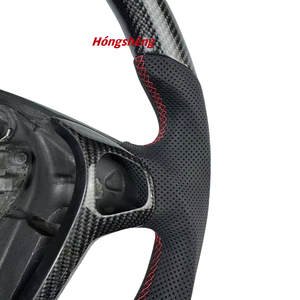 Volant accessoire intérieur en fibre de carbone personnalisé pour Ford <span class=keywords><strong>Fiesta</strong></span> <span class=keywords><strong>MK7</strong></span> <span class=keywords><strong>MK7</strong></span>.5 ST Style fibre de MK2-Carbon - Product Image 4