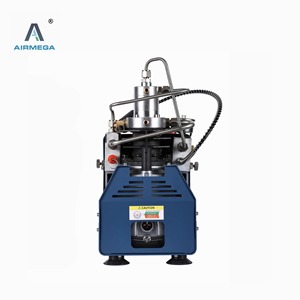 Compresseur d'air électrique haute pression Airmega 30Mpa 4500Psi monocylindre arrêt automatique plongée extérieur PCP - Product Image 2