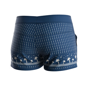 Shorts de Playa para Mujer con Bolsillos, Cierre de Botones, Protección UV y Absorción de Humedad para el Día de Playa - Product Image 4