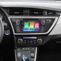 Navegación de reproductor de coche para Toyota Auris 2013-2015, grabadora de cinta de Radio automática, reproductor Multimedia, unidad principal Carplay