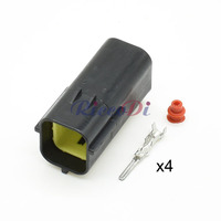 Connecteur Électrique Automobile Étanche Mâle-Femelle 4 Broches pour Capteur d'Oxygène MAZDA KIA 174259-2 174257-2