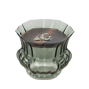 Cuenco de cristal Lotus para enjuague de té con tapa resistente al calor para juego de té Kung Fu - Product Image 5
