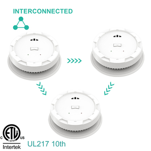 2025 mới nhất RF433 không dây kết nối với hộ gia đình an ninh Detector nhà máy giá - Product Image 1