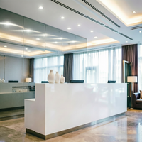 Miroirs décoratifs compacts de haute qualité OEM, panneaux muraux, miroirs muraux de luxe, décoration artistique CE