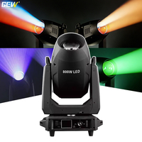 Projecteur LED à tête mobile 3-en-1 (Beam, Spot, Wash) 800W avec contrôle DMX512, CMY, CTO et Zoom pour Scène et Spectacles Théâtraux