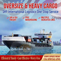 Transitario Global de Carga SHY LCL+Express, Envío Marítimo y Aéreo DDP Puerta a Puerta, Logística de Carga Mundial con Despacho de Aduanas
