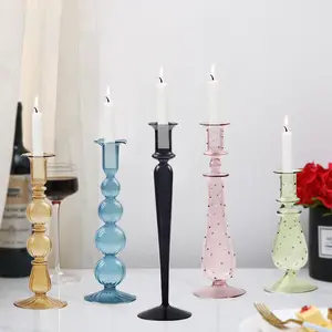 Direct from China Manufacturer Wholesale Mould Candlestick Candle Holders for Home Decoration