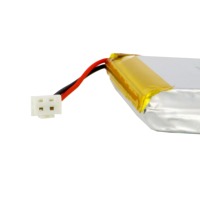 Batterie Lipo à temps de cycle élevé Batteries rechargeables 3.7v 125050 Batteries lithium-ion 4000mah
