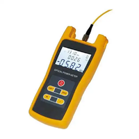 Sopto Hand Held Type Fiber Optic Power Meter for LC SC FC Connector -50~+26dBm Mini Optical Power Meter