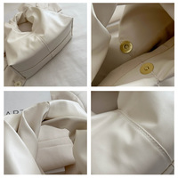 Sac à main de style personnalisé pour femmes Sac à main de couleur unie de luxe Sacs à main et sacs à main souples pour dames à la mode