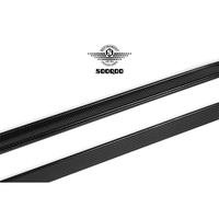 Pour BMW Série 5 G68 EV 2024+ Extensions de jupes latérales style MP en fibre de carbone sèche 2 pièces Moulé sous autoclave