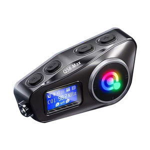 Q58 Max casco <span class=keywords><strong>moto</strong></span> Bluetooth citofono IP65 interfono impermeabile distanza 500 metri Multi-scena musica mista - Product Image 1