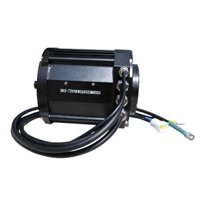 มอเตอร์ DK145-70 5KW BLDC ขับเคลื่อนโดยตรง ความเร็วสูง 72V สำหรับรถจักรยานยนต์ ไม่มีเกียร์ DK145-70-ZQ กำลังขับสูง ให้พลังงาน 5KW สำหรับ R - Product Image 3