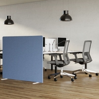 Cloison de bureau insonorisante, ignifuge, imperméable, NRC 0.9, cloisons pour animaux de compagnie, appartement, école, fibre de polyester acoustique