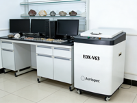 Spectromètre XRF à Rayons X EDX-V63 Max Performance Infinite Data sur pied pour Bauxite, Éléments Terres Rares, Phosphate, Scories et Tous Minerais