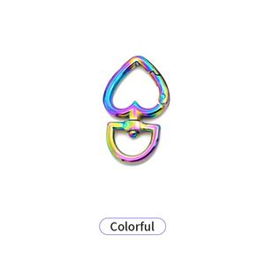 Llavero de Metal con Forma de Corazón y Clip de Amor para Organizar Llaves, Equipaje, Bolsos y Hebillas, Diseño Elegante - Product Image 2