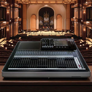 คอนโซลเสียงดิจิตอล32ช่องสัญญาณเครื่องผสมสัญญาณเสียงแบบสัมผัสหน้าจอตัวควบคุมดีเจทำจากโลหะทนทานสำหรับมืออาชีพ - Product Image 4