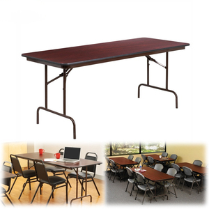 Nouvelle table de conférence moderne en bois et métal, bureau de réception pour auditorium scolaire, table d'étude pliable et portable pour la formation - Product Image 2