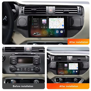 วิทยุติดรถยนต์3D ไดนามิกแบบเรียลไทม์สำหรับ Kia <span class=keywords><strong>Rio</strong></span> 2011-2015 CarPlay GPS นำทางเครื่องเล่นวิดีโอในรถยนต์ - Product Image 3
