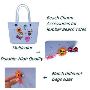 Sacs à main pour femmes en silicone, chaussures en mousse EVA d'été, breloques pour chaussures en PVC, accessoires pour chaussures - Product Image 4