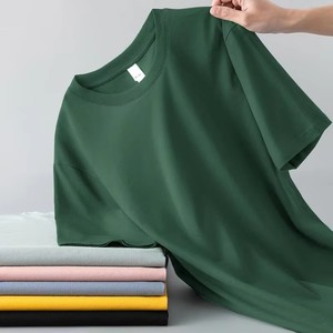 T-shirt Estiva da Uomo Personalizzabile con Logo, Manica Corta, Vestibilità Ampia, in Jersey Morbido, Tinta Unita, Formale, Girocollo, Anti-UV, Vendita all'Ingrosso - Product Image 6