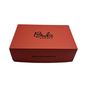 กล่องคุกกี้น้ำตาลทรงสี่เหลี่ยมทำจากกระดาษลูกฟูกแบบเคลือบและลายนูนสำหรับบรรจุภัณฑ์เค้กขนมอบ - Product Image 2