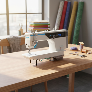 A5E-B Computerized Lock Stitch Sewing <b>Machine</b> <b>Walking</b> Foot Direct Drive Flat-bed Single Needle Sewing <b>Machine</b> <b>for</b> Leather - Product Image 3