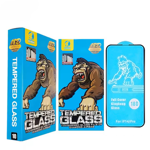 Pellicola Protettiva in Vetro Temperato 18D di Alta Qualità 9H 3D con Airbag Antiurto per <span class=keywords><strong>iPhone</strong></span> 15 12 Pro 12 11 Pro Xr X Xs <span class=keywords><strong>8</strong></span> 7 6 <span class=keywords><strong>Plus</strong></span> - Product Image 1