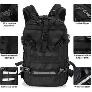 Mochila <span class=keywords><strong>para</strong></span> casco de motocicleta Unisex cierre de cremallera Oxford de gran capacidad <span class=keywords><strong>para</strong></span> almacenamiento de equipaje de baloncesto mochila multifuncional - Product Image 5