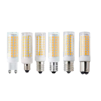 Ampoule LED SMD à haut lumen, corps en céramique, AC 120V/230V, culot E11/E12/E14/E17, usage résidentiel, certifiée RoHS, fabricant chinois