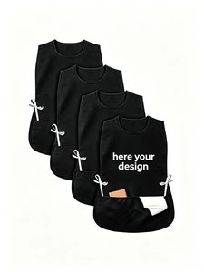 Delantal de poliéster personalizado con bolsillos y correas laterales ajustables para uso en exteriores, aplicación en campos de golf, diseño en blanco para impresión. - Product Image 3