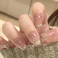 Handgefertigtes Produkt Nagelprodukte Aufklebenägel DIY Handgemachte Nägel Aufklebenägel Nailart Handgemachte Nägel