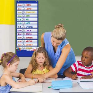 Juguetes Montessori para el Hogar y la Escuela, Tabla de Horarios Visuales para Niños, Calendario, Juego de Entrenamiento de Buenos Hábitos, Suministros de Oficina y Escolares - Product Image 6