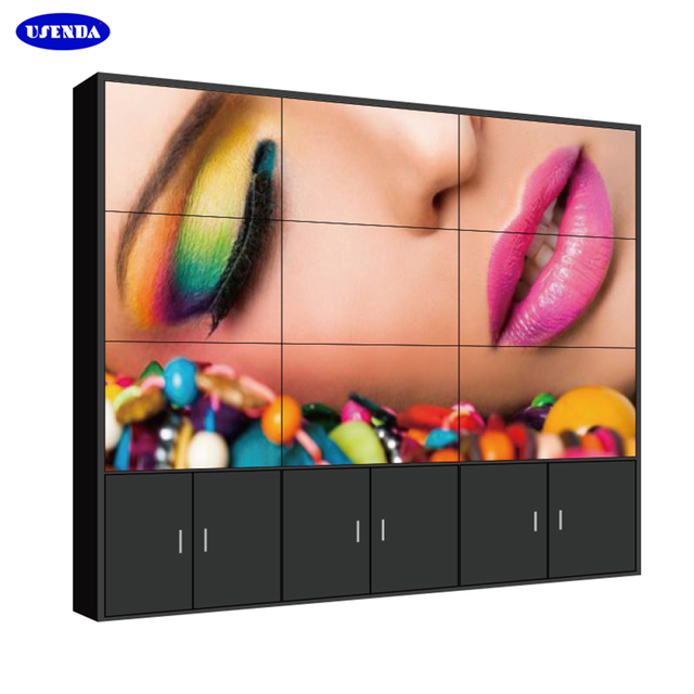 With LG Panel Factory Price 49 Inch Seamless Tv Wall Lcd HD 4k Display 3x3 DID Video Wall Solution