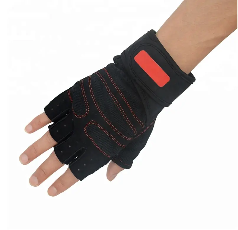 Custom Hot Selling Short Wrist Motorcycle Fitness Gloves Gym Support Hand Sports Gloves