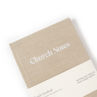 Cahier de sermon d'étude biblique quotidienne sans date imprimé personnalisé planificateur de ligne de tissu d'autosoin reliure de fil à coudre pour Journal de prière