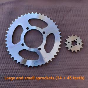 Nouveau kit de boîte de vitesses de moto en acier durable, pignons et chaînes de haute qualité <span class=keywords><strong>Tenshin</strong></span> 125JYM125 YBR125 pour Yamaha - Product Image 3