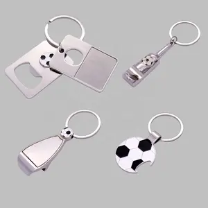 Competitive Price Promotional Beer Bar Tools Portable Pocket Custom Metal Blank Bottle Opener Keychain With Compass