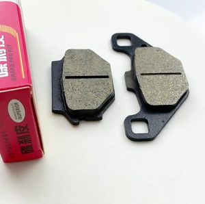 Plaquettes de frein pour moto, plaquettes de frein à base de cuivre GN125/GS, adaptées aux freins à disque Suzuki Wang - Product Image 2