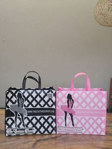 Custom Logo Eco-Friendly Recyclable PP Non-Woven Fabric Tote Reusable Grocery Shopping Bags with <b>Folding</b> Style - Product Image 2