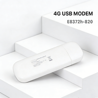 Modem USB 4G LTE E8372H-820 |   Point d'accès WiFi portable 150 Mbps avec port SIM pour ordinateurs portables, tablettes et routeurs