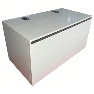 Armoire <span class=keywords><strong>de</strong></span> rangement robuste, boîte à outils en métal avec serrure pour entrepôt, voiture, camionnette, camion et <span class=keywords><strong>chantier</strong></span> <span class=keywords><strong>de</strong></span> construction - Product Image 5